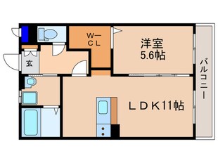 ウィズ秀和Ⅲの物件間取画像